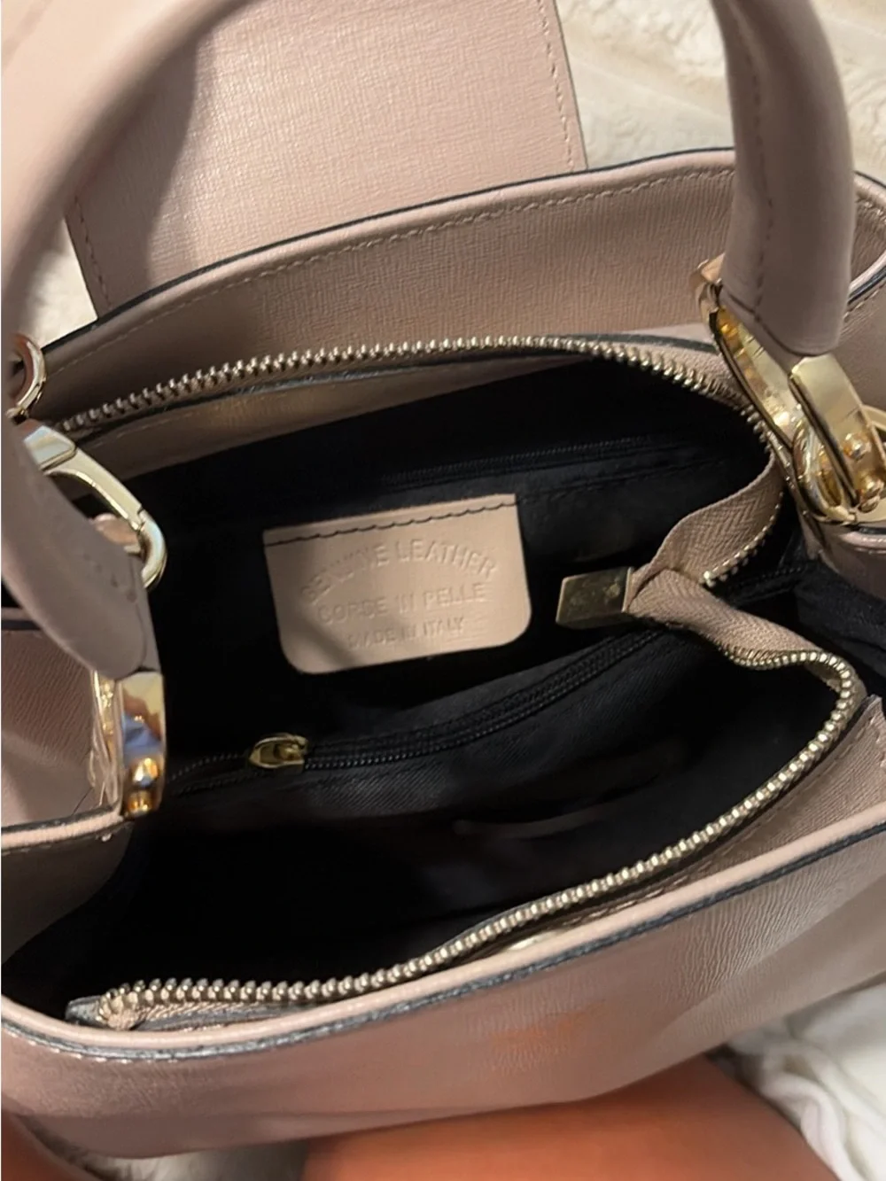 Italian Leather Handbag